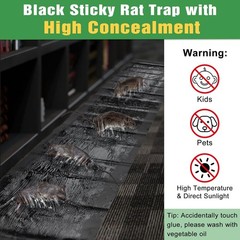 6 Pack Sticky Mouse Trap, Super Large 47.2 * 11” Glue Traps for Mice and Rats