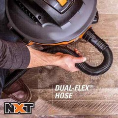 RIDGID 9 Gallon 4.25 Peak HP NXT Wet/Dry Vac w/ Debris Filter & Locking Hose
