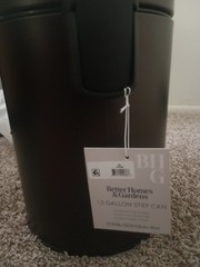 Bronze SS 1.3 Gallon Metal Bathroom Waste Basket
