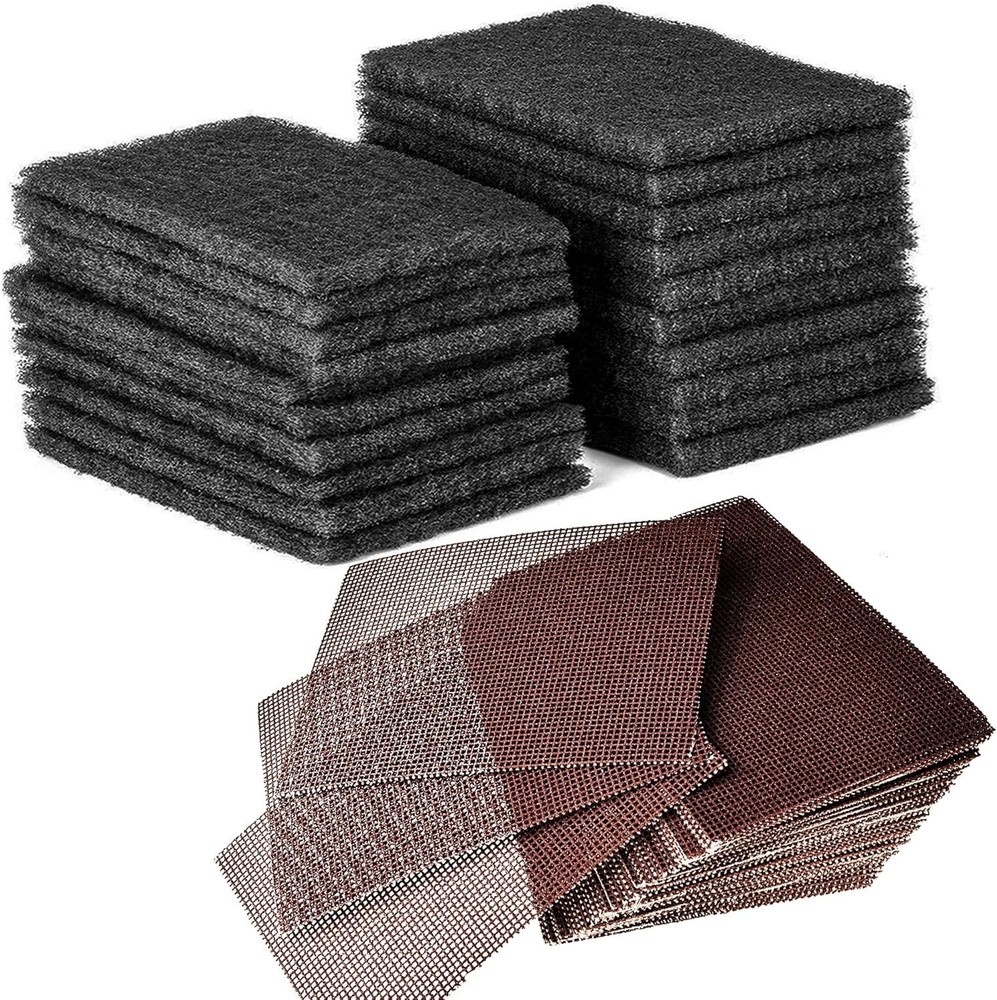 20-Pack Griddle Cleaning Pads + 40-Pack Grill Screens – Griddle Cleaning
