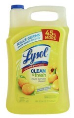Lysol Clean & Fresh Multi Surface Cleaner Lemon Scent 1 210oz blt-SHIP SAME DAY