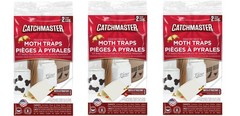 6 Catchmaster Pantry Pest Moth Traps Control Indian Meal Tobacco Mediterranean