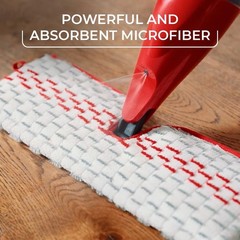 O-Cedar ProMist MAX Spray Mop Head Replacement (Pack of 4) | Machine Washable…