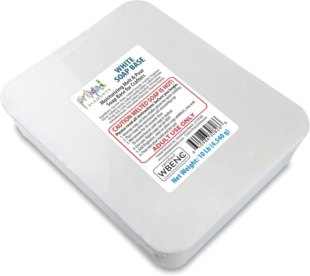 White Soap Base – Melt and Pour Glycerin Base