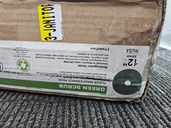 (QTY 5) Clean Freak 400312 Green Scrub Floor Maintenance Pad 12″ For 350 RPM