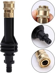 5.9 inch Short Lance Extension Rod Adapter for Worx WG629E WG630 WU629 Black