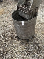 Vintage Geerpres Mop Bucket W/Wringer Industrial 11Gal Works #1~Read All