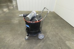 GuardAir N201DCNED Pneumatic 20 Gal Drum Wet/Dry Vacuum 60CFM Venturi