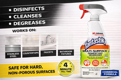 Fantastik Disinfectant Degreaser 32oz Spray 6 Pack Commercial 311836