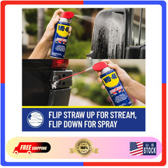 WD40 MultiUse Product with Smart Straw Sprays 2 Ways, 12 OZ [6Pack]