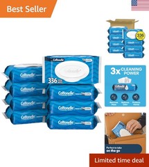 Cottonelle Fresh Feel Flushable Wet Wipes Adult 8 Flip-Top Packs 336 Wipes