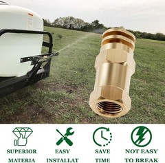 Boomless Spray Nozzle 1/2″ FPT #20 Orifices 5.9 GPM @ 40 PSI (90° & 180° Caps)