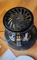 Vacuum Motor 116336‑00 116336‑01 120V 2‑Stage 5.7” Peripheral Bypass Used Dent