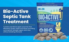 Walex Bio-Active Septic Tank Treatment – 1 Year Supply, Odor Control Packets
