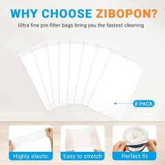 Zibopon 90398 Shop Vac Filters Replacement for 90398 shop vac filter(white)