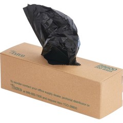 Tatco TCO28600 Dog Waste Bags Black 2000/carton Light-Duty