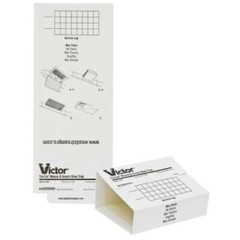 24 Victor Tin Cat Glue Boards M309 Mouse Insect Spider Control Glue Board Traps