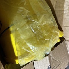 Wavebrake 35 Qt. Plastic Mop Bucket with Wringer Yellow