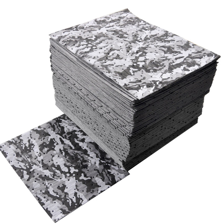 Spilfyter DS-75 16″ x 18″ Spilhyder Camo Universal Absorbent Pad 50/Box