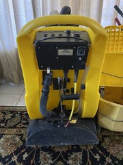 Tornado Marathon 2000 Walk-Behind Carpet Extractor, Yellow/Black