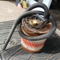 Vintage MCM TESTED & WORKING Shop-Vac Wet/Dry Model 222- Metal Can Made in USA