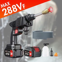 Electric High Pressure Water Spray Car Gun Portable Cordless Washer Cleaner Yard