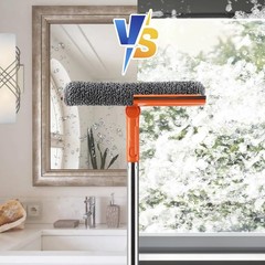 Bryquelin Professional 2 In 1 Window Squeegee 68 Long Stainless Steel