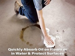 Oil Only Absorbent Pads – for Bilges, Boats, Vehicles and Tools – 6 Pack, Whi…