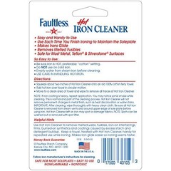 Hot Iron Cleaner, NonToxic Steam Iron Cleaner, Removes Melted Fabrics, Glue, …