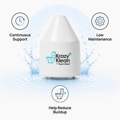 Krazy Klean Automatic Toilet Cleaner – Continuous 4.25 Ounce (Pack of 1)