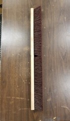 36″ Garage Broom, Plastic Fill Wood Block FREE SHIP CONT. USA ONLY