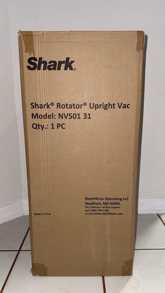 Shark Rotator Upright Vacuum Rotator NV501 31 (Model NV501 31, MPN NV501 31)