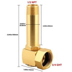 SIGURANTA Garden Hose Reel Replacement 3.94 Inches in Length (2 Piece)