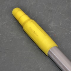 (16) Vikan 26″ Broom Handles, (12) Yellow 29816 & (4) Red 29814, European Thread