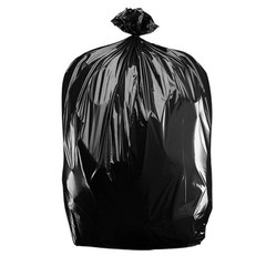 Plasticplace 20-30 Gallon Trash Bags 2.0 Mil Black Heavy Duty Garbage Can
