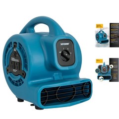 Centrifugal Air Mover 138W – Stackable Drying Fan with Daisy Chain Capability