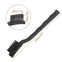 4pcs Antistatic ESD Brush Plastic Handle Nylon Cleaning Brushes 15x30mm Bristles