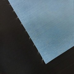 1Roll 500 Sheets Blue Non-Woven Fabric Wipes Oil/Water-Absorbent Lint-Free Paper