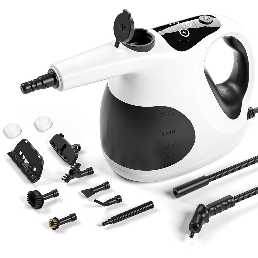 Uedjhg Handheld Steam Cleaner For 3S Instant Heat-Up Lightweight And Easy