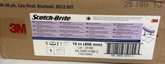 3m Scotch-Brite Purple Diamond 16” Round Floor Pad Plus 08743 – 5-Pack