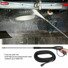 4000PSI High Pressure Car Power Washer Gun Spray Wand Lance Nozzle and 30ft Hose