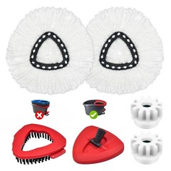 Mop Heads Replacements for Ocedar, Mop Replace Heads for O Cedar, Spin Mops R…