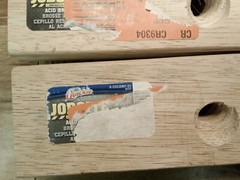 Lot Of 2 Quickie Jobsite Professional Acid Brush Heads Only