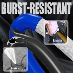 Kink Resistant 1/4″ Pressure Washer Hose 50FT，3600PSI Power Washer Hose R