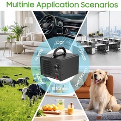 Ozone Generator Machine 160,000mg/h, High Capacity Ozone Odor Eliminator Remo…