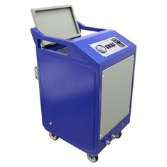 Dry Ice Blasting Cleaning Machine For Car Ship Deburring Ice Blaster 5 Nozzles