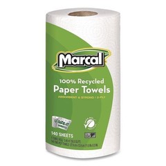 Marcal 6183 11″ x 5.5″ 2-Ply Roll Out Box Kitchen Roll Towels – White 12/CT New