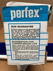 NEW 24″ Perfex Lite-N-Tite 24″ Floor Brush #2524 Coarse Sweep (no handle)