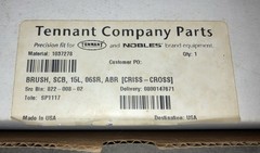 New In Box Tennant – Cylindrical Brush – 3.5x 15 Inch – Part 1037278