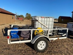 Pressure Washing Trailer (Mobile Detailing Trailer) Honda GX390 4200psi 4gpm